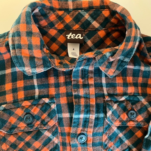 Tea Button Down - Picture 2 of 6